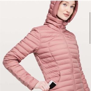 Lululemon Pack it down again jacket - copper coil